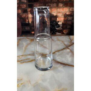 Crate and Barrel  Vintage Bedside Carafe & Tumbler  24 oz.